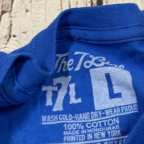 New York Mets MLB Baseball Citi Field The 7 Line Crewneck Tee Top Shirt - Picture 6 of 6